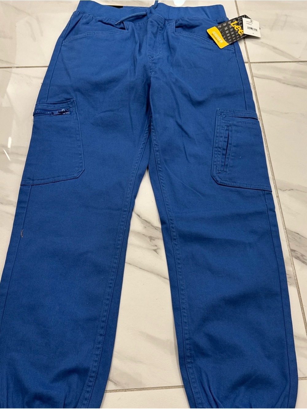 Lee Men’s Royal Blue Cargo Pants juniors size